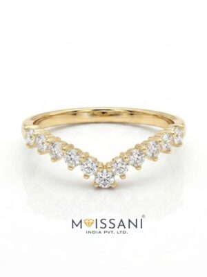 Lab Grown Diamond Round Shape  Ring- NR0030