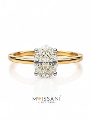 Lab Grown Diamond Oval Shape  Ring- LG0423