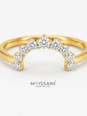 Lab Grown Diamond Round Shape Ring- NR0027