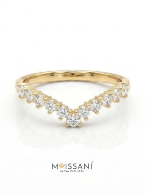 Lab Grown Diamond Round Shape Ring- NR0030