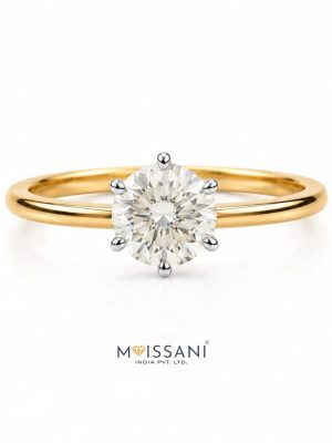 Lab Grown Diamond Round Shape Ring- LG0431