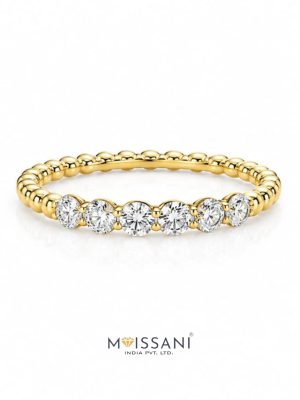 Lab Grown Diamond Round Shape Band - LG0094