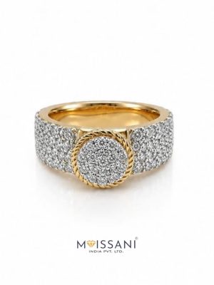 Lab Grown Diamond Round Shape Ring- LG0124