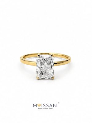 Lab Grown Diamond Radiant Shape Ring- LG0413