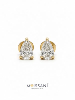 Lab Grown Diamond Pear Shape Earring-NE0013