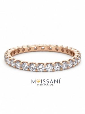 Lab Grown Diamond Round  Shape Band- LG0266