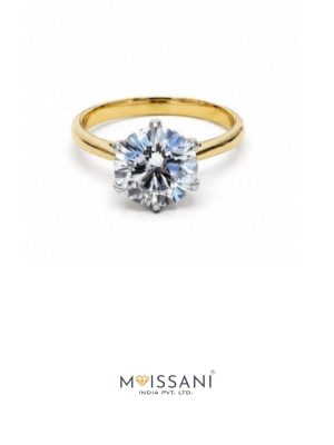 Lab Grown Diamond Round Shape Ring- LG0419