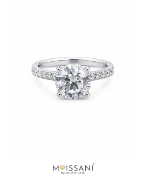 Lab Grown Diamond Round Shape Ring- LG0432