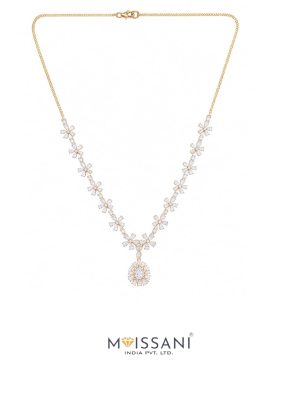 Lab Grown Diamond Mix Shape Necklace-LNK0007