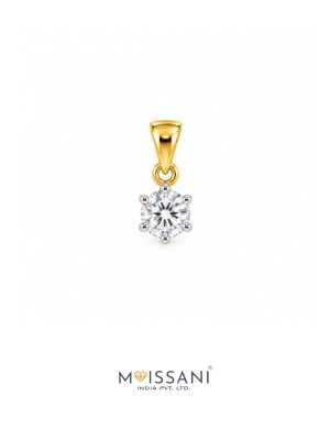 Lab-Grown Diamond Round Shape Pendant - LPT0121